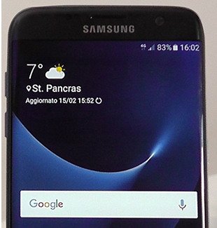 Samsung Galaxy S7 Edge: <br> anteprima 